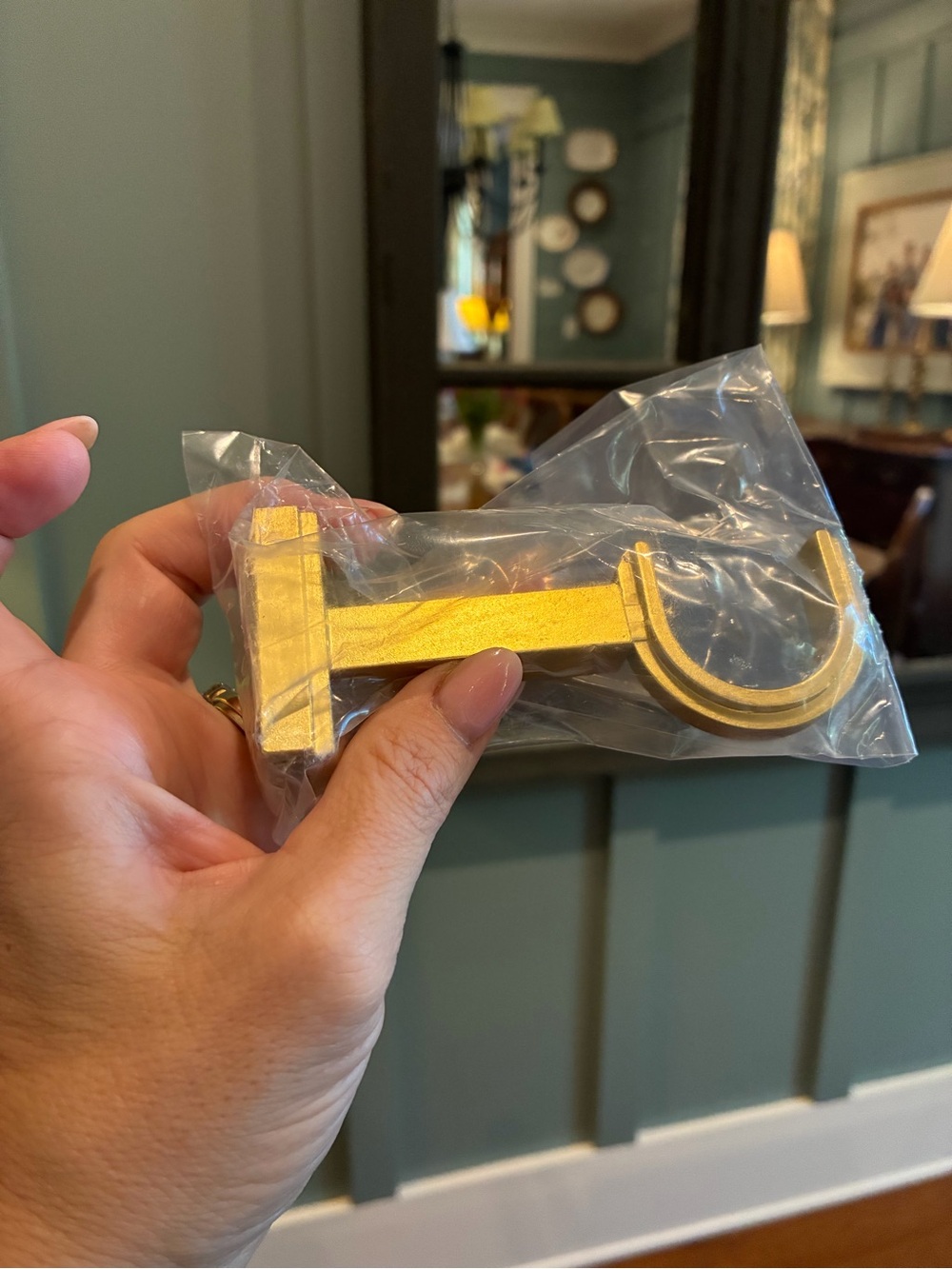 NEW BlastHome® Luxury brushed gold mounting bracket